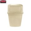 Kosz naścienny Slim Jim® 56,8l beige